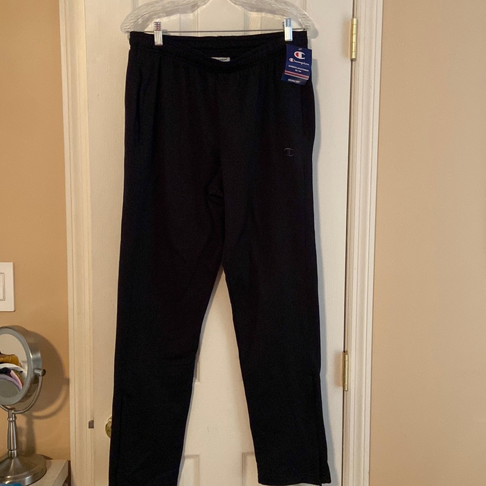 Men’s Champion Double Dry Black Pants